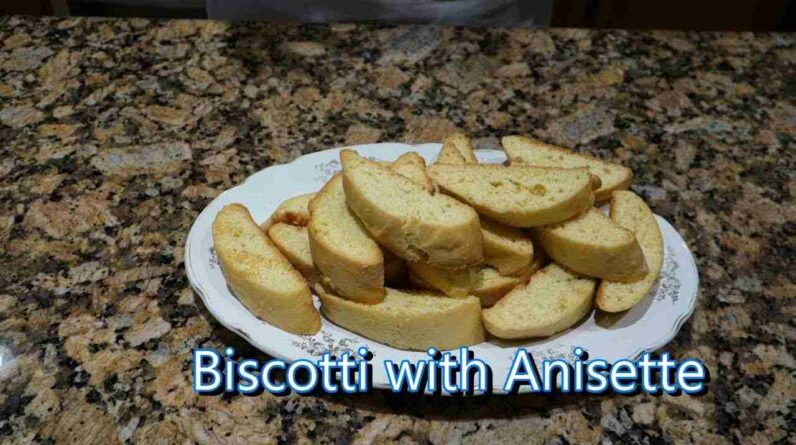 italian grandma makes biscotti with anisette XPNsxjMweJo