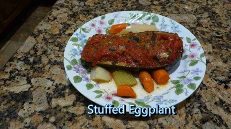 italian grandma makes stuffed eggplant 4sKfmaqCrKA