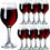 SUNNOW Vastto 10 Ounce Classic Crystal Wine Glass,for Home Dinning, Bar and Party,Set of 12