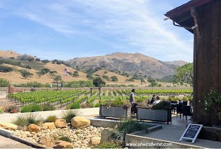 Winesite Zaca Mesa winery patio mountains remc