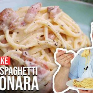 how to make modern spaghetti carbonara like a chef 593WWQPGtYY