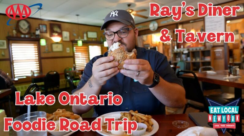 lake ontario foodie road trip first stop at rays diner tavern cqxpb0vYVcI