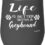 ODTGifts Funny Greyhound Dog Wine Glass Life Is Better With A Greyhound 12oz Stainless Steel Black