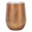 BESTonZON Insulated Wine Tumbler Wood Print Stainless Steel Stemless Insulated Wine Glass with Lid Vacuum Travel Tumbler Coffee Mug for Champaign Cocktail Beer